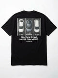R8 PARK™ Over-sized Black t-shirt