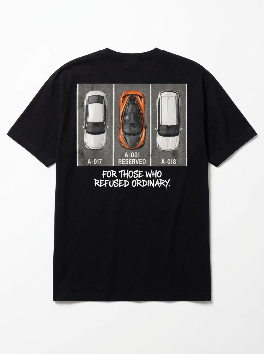 720S PARK™ Over-sized Black t-shirt