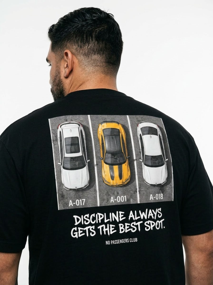 M4 PARK™ Over-sized Black t-shirt
