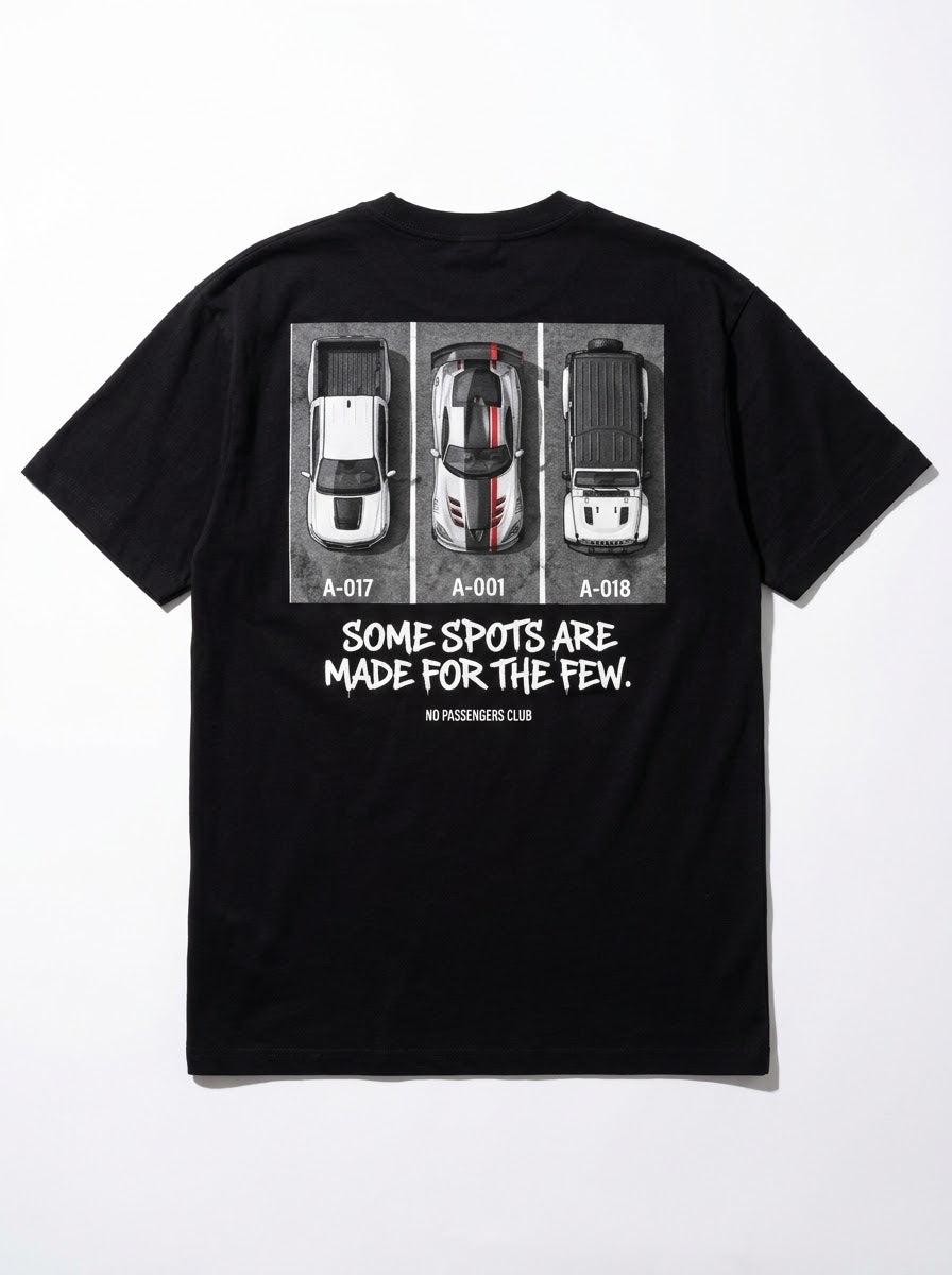 VIPER PARK™ Over-sized Black t-shirt