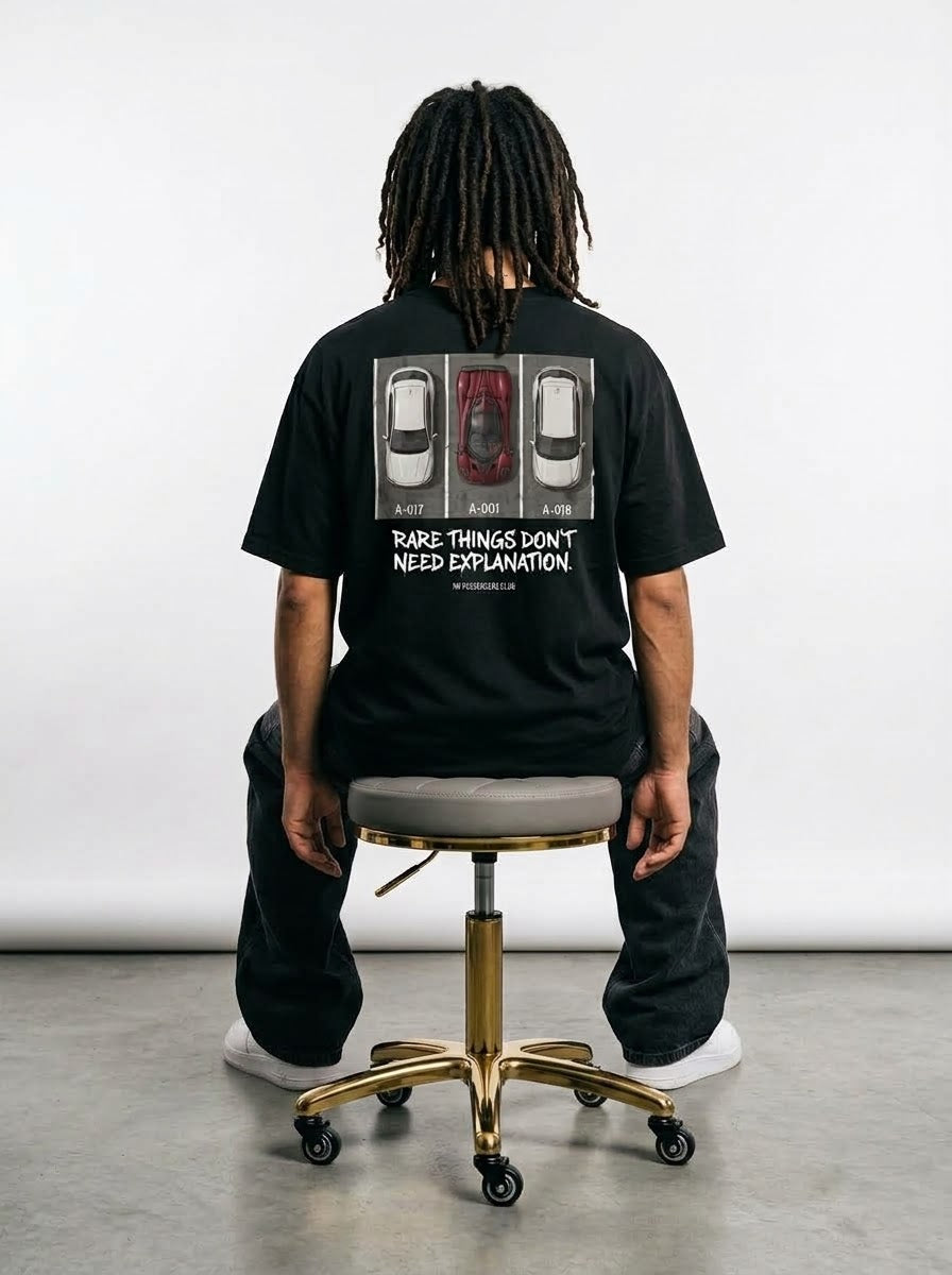 ZONDA PARK™ Over-sized Black t-shirt