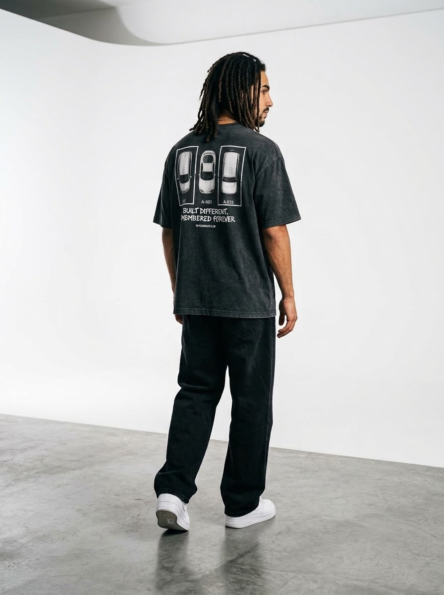 SUPRA PARK™ Over-sized Black t-shirt