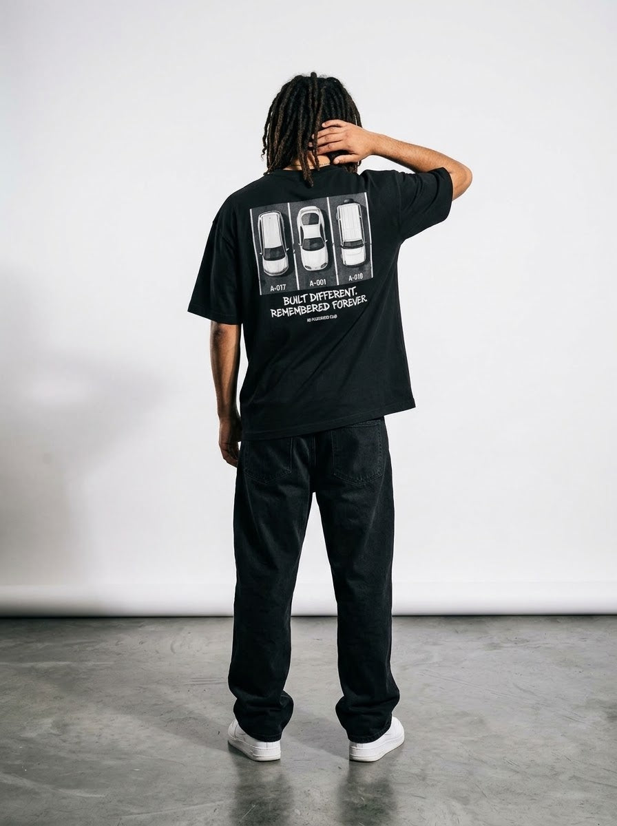 SUPRA PARK™ Over-sized Black t-shirt