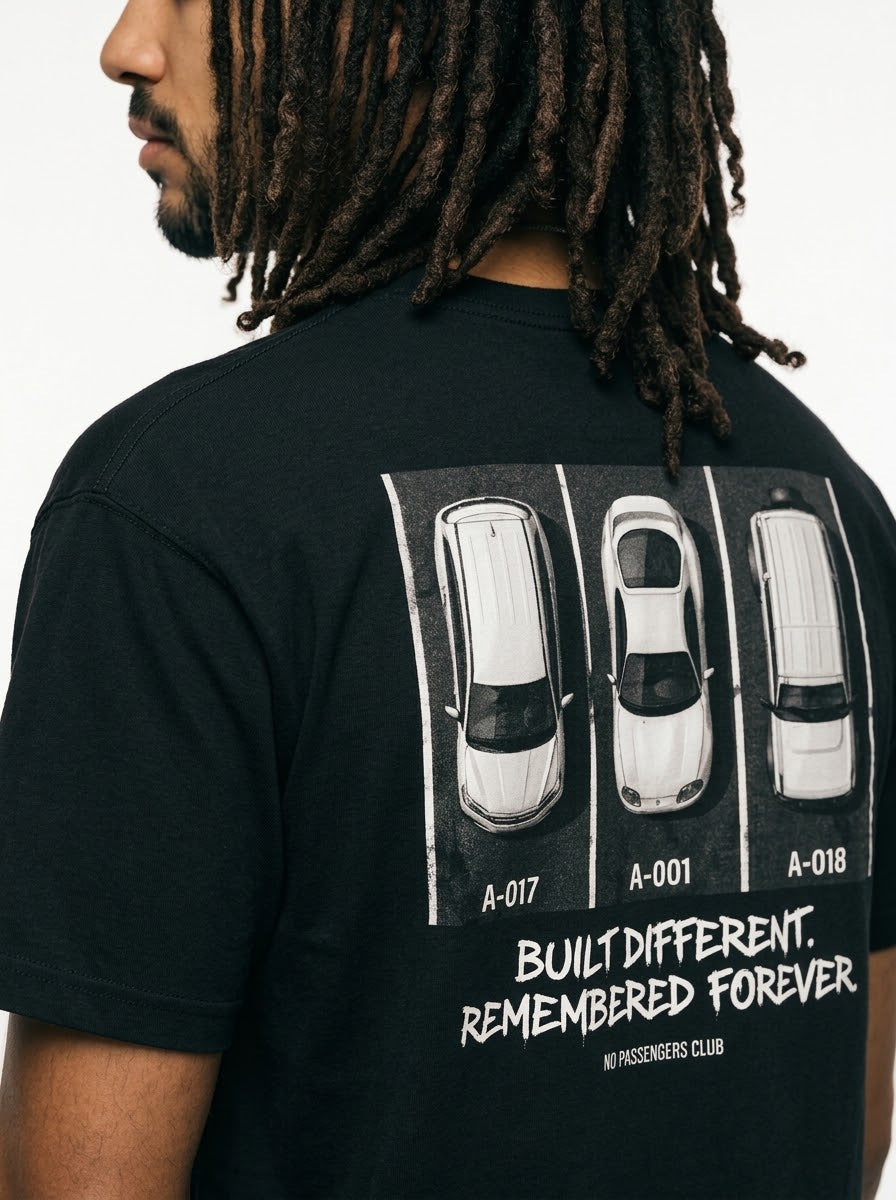 SUPRA PARK™ Over-sized Black t-shirt
