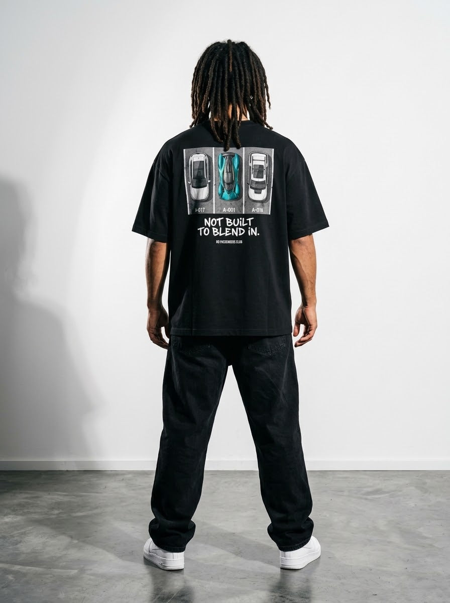VALKYRIE PARK™ Over-sized Black t-shirt