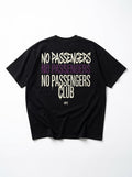 NO PASSENGERS 3X Over-sized Black t-shirt