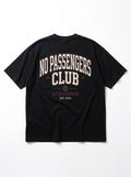 NPC UNIVERSITY Over-sized Black t-shirt