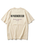 BASIC NO PASSENGERS Oversized T-Shirt