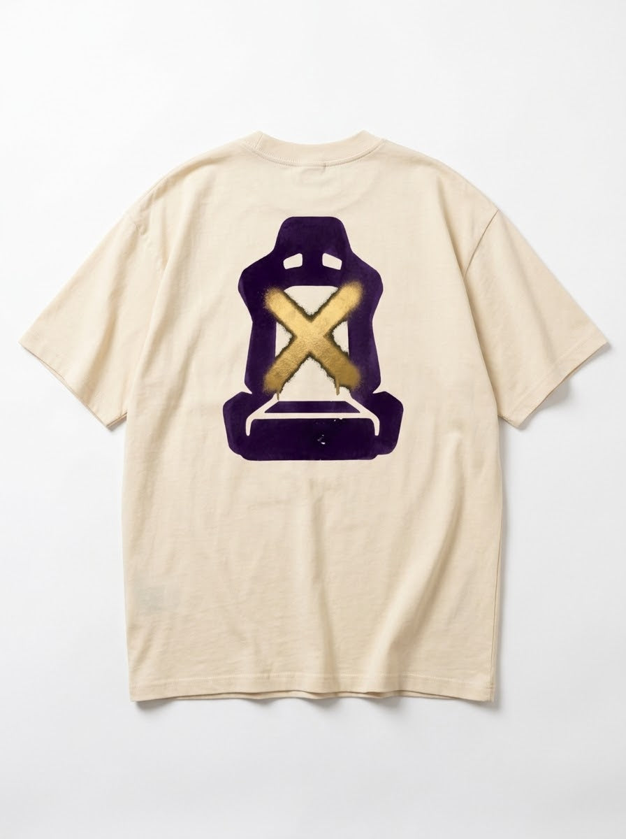 PURPLE SEAT Oversized T-Shirt