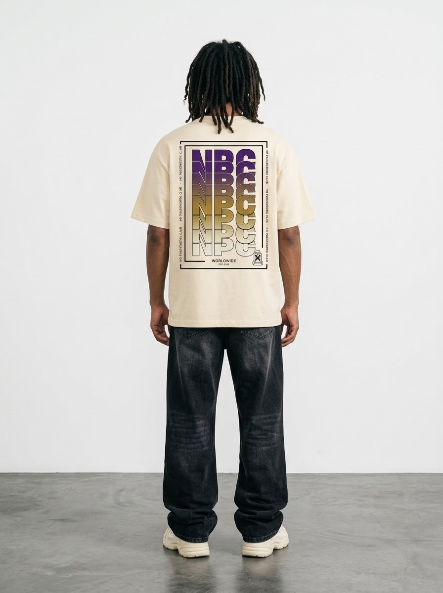 NPC ANAGRAM Oversized T-Shirt