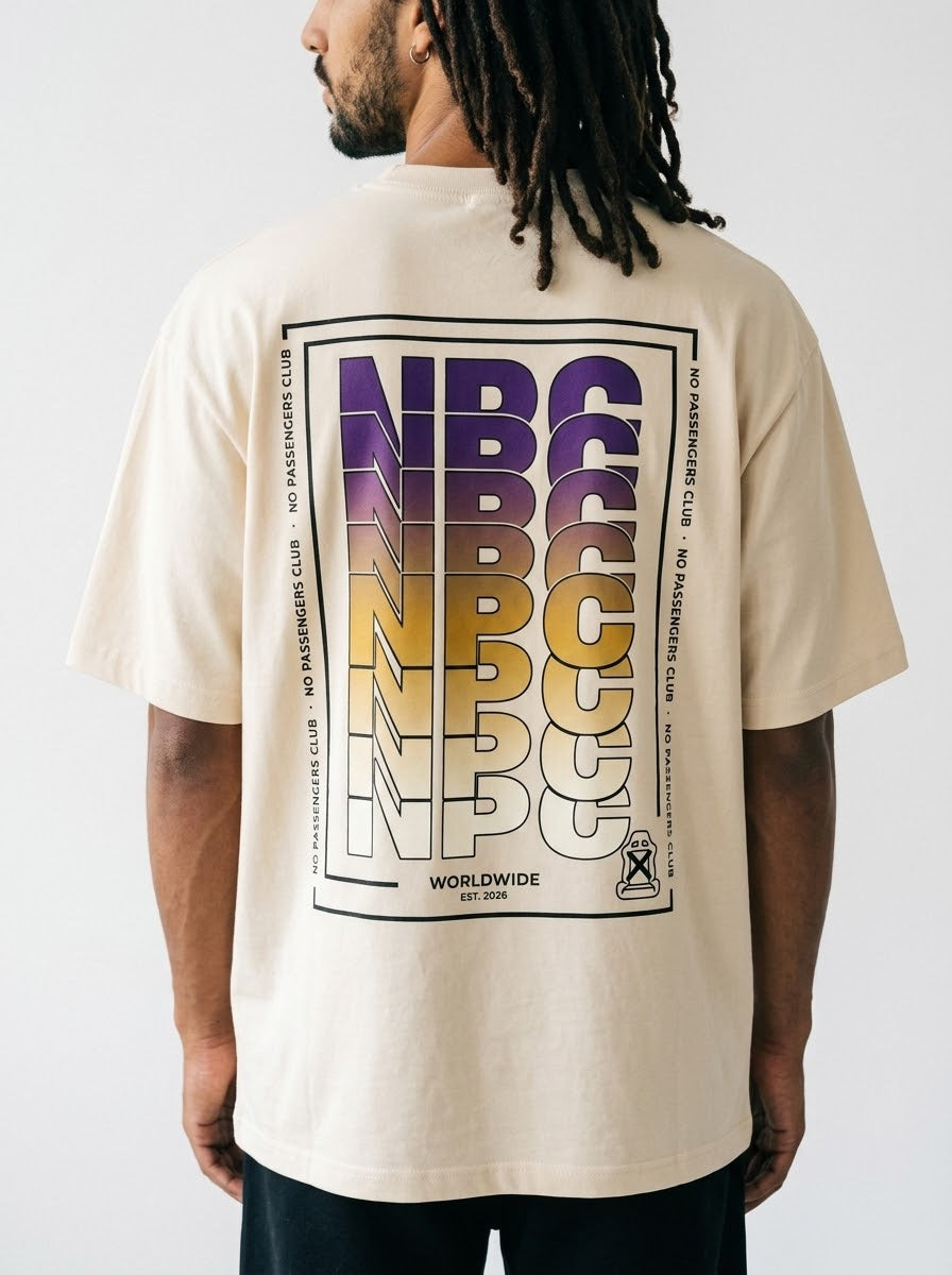 NPC ANAGRAM Oversized T-Shirt