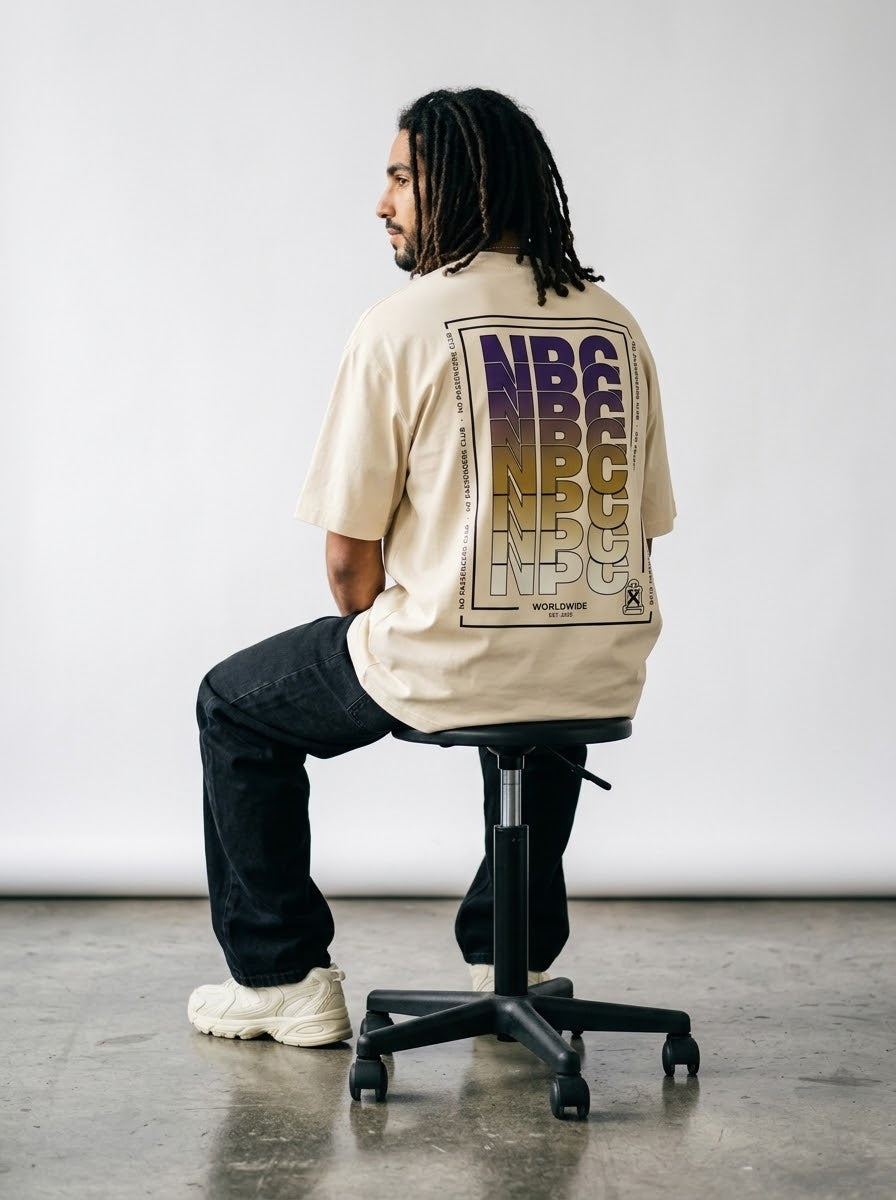 NPC ANAGRAM Oversized T-Shirt