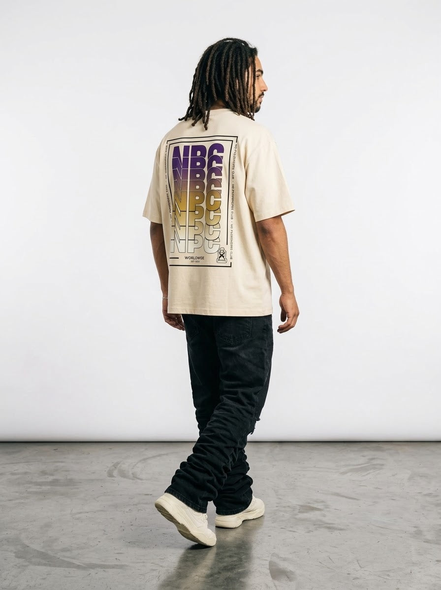 NPC ANAGRAM Oversized T-Shirt