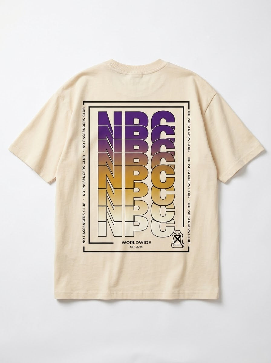 NPC ANAGRAM Oversized T-Shirt