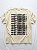NO PASSENGERS CROSS Oversized T-Shirt
