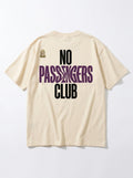 BLURRY PASSENGERS Oversized T-Shirt