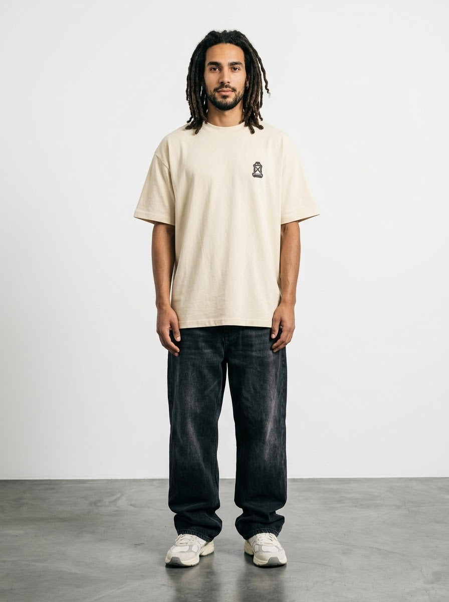 GOLDEN TWISTED Oversized T-Shirt