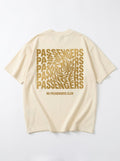 GOLDEN TWISTED Oversized T-Shirt
