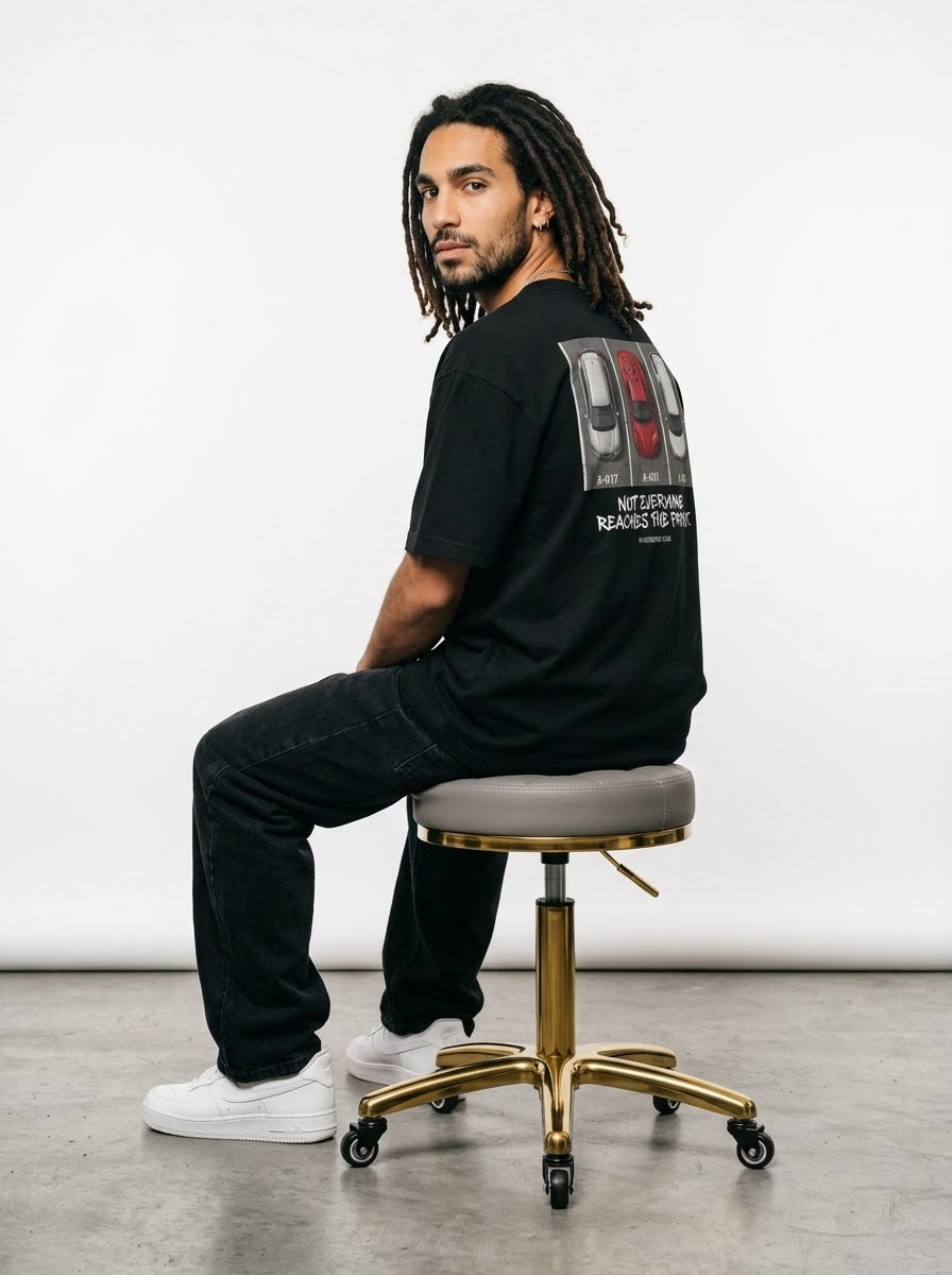 812 PARK™ Oversized Black T-shirt