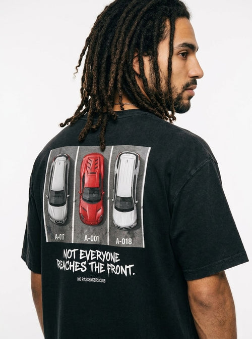812 PARK™ Oversized Black T-shirt