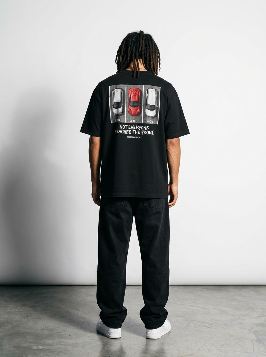 812 PARK™ Oversized Black T-shirt