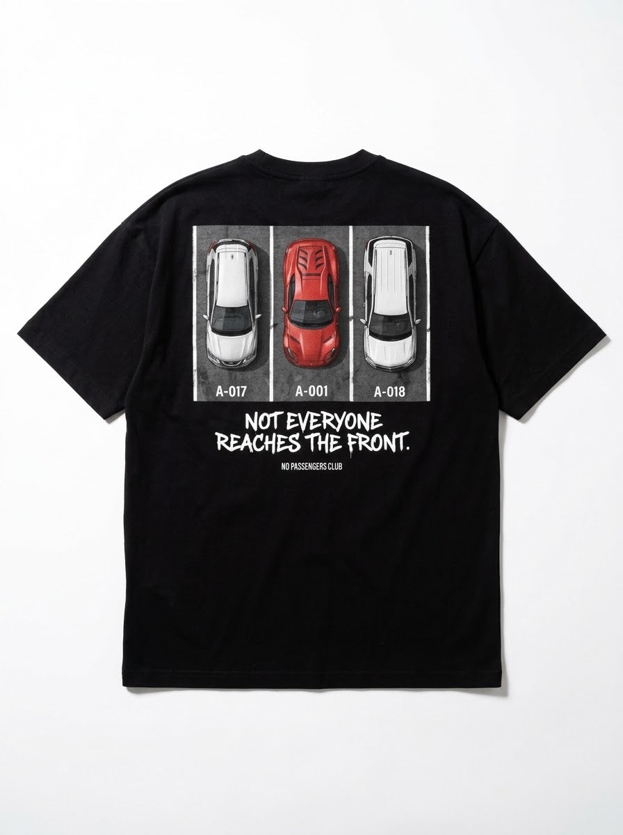 812 PARK™ Oversized Black T-shirt