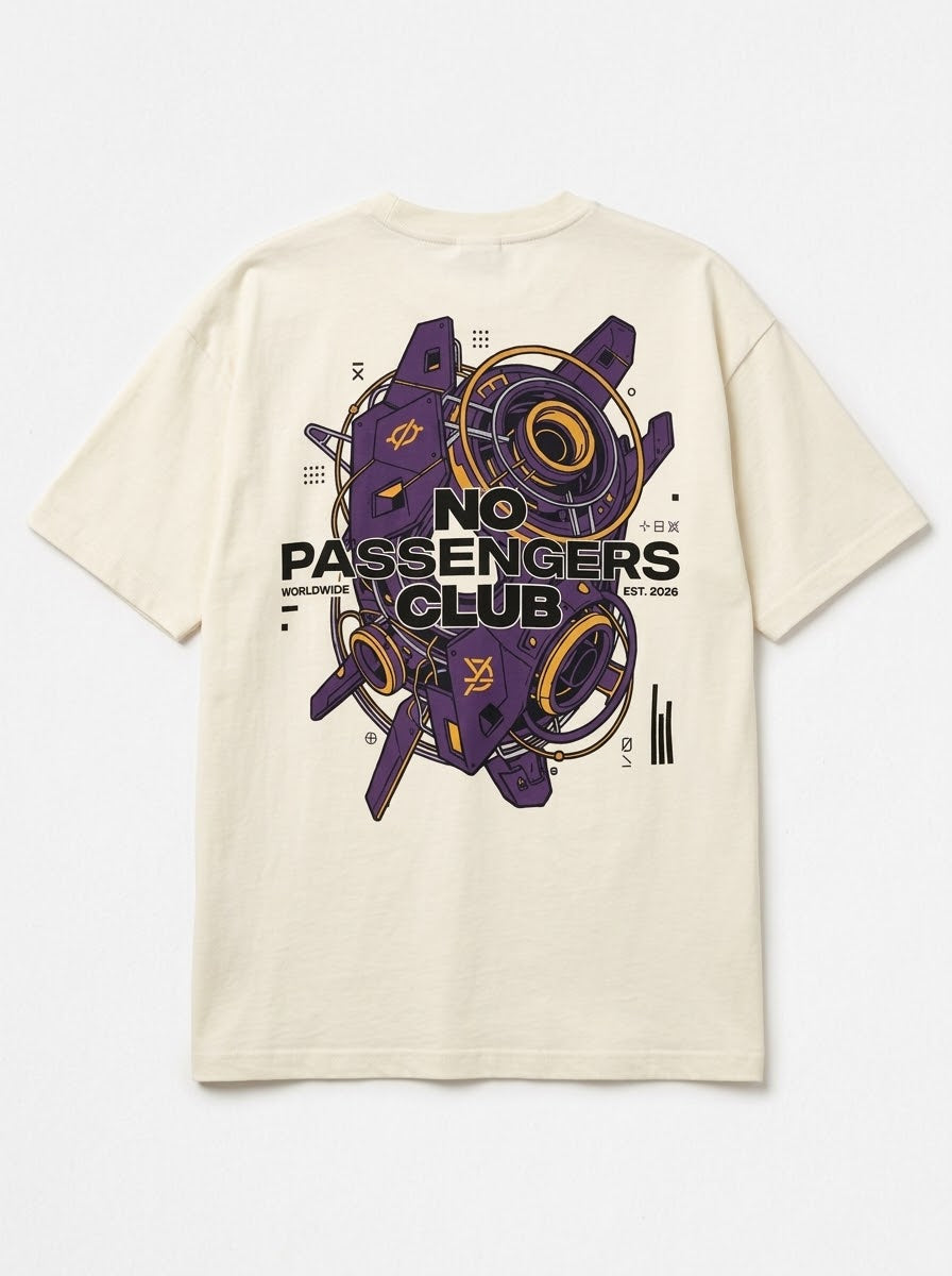 CYBER NPC Oversized T-shirt