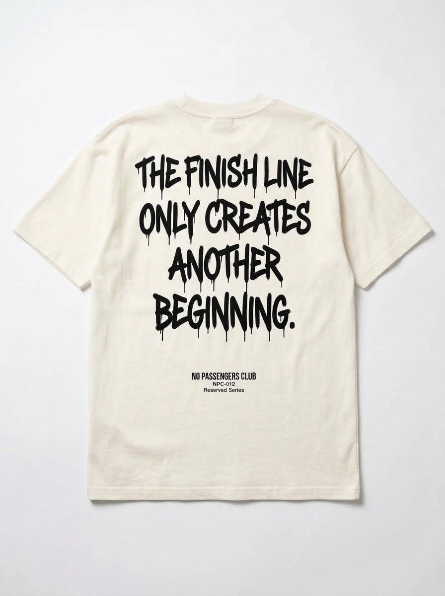 THE FINISH LINE Oversized T-shirt