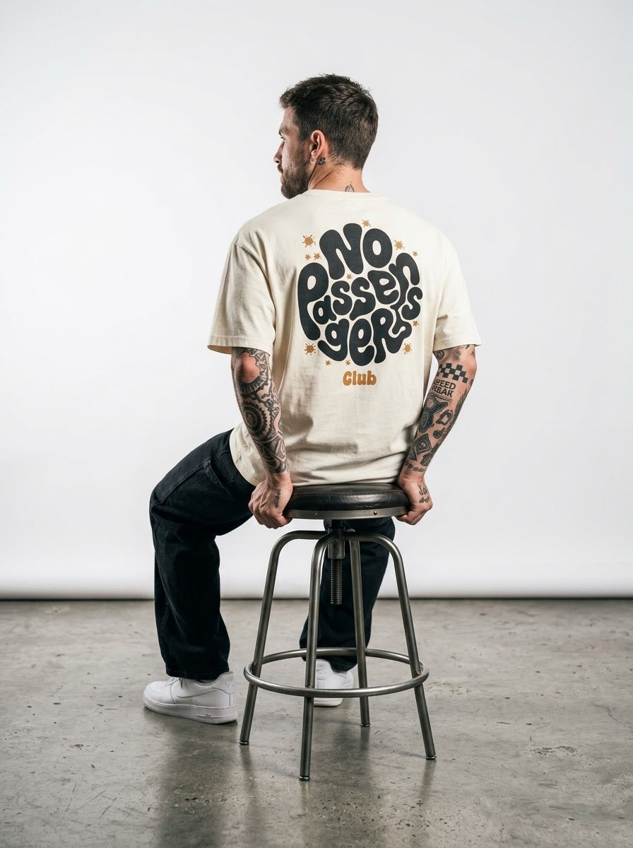 SOFT NO PASSENGERS Oversized T-shirt