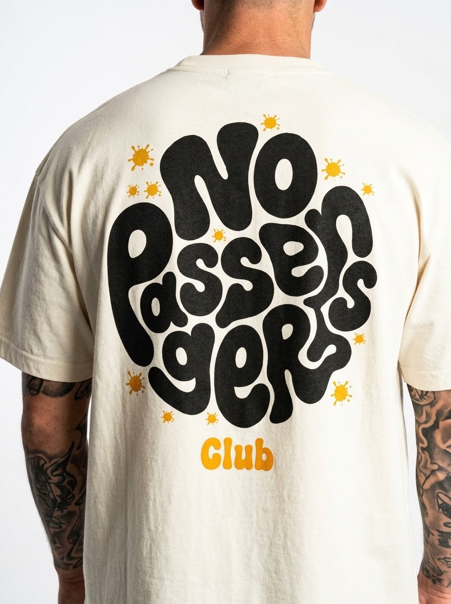 SOFT NO PASSENGERS Oversized T-shirt