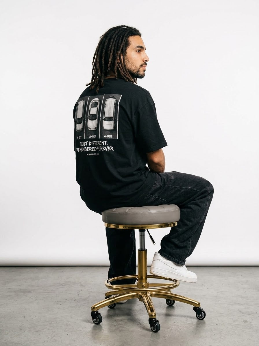 SUPRA PARK™ Oversized Black T-shirt