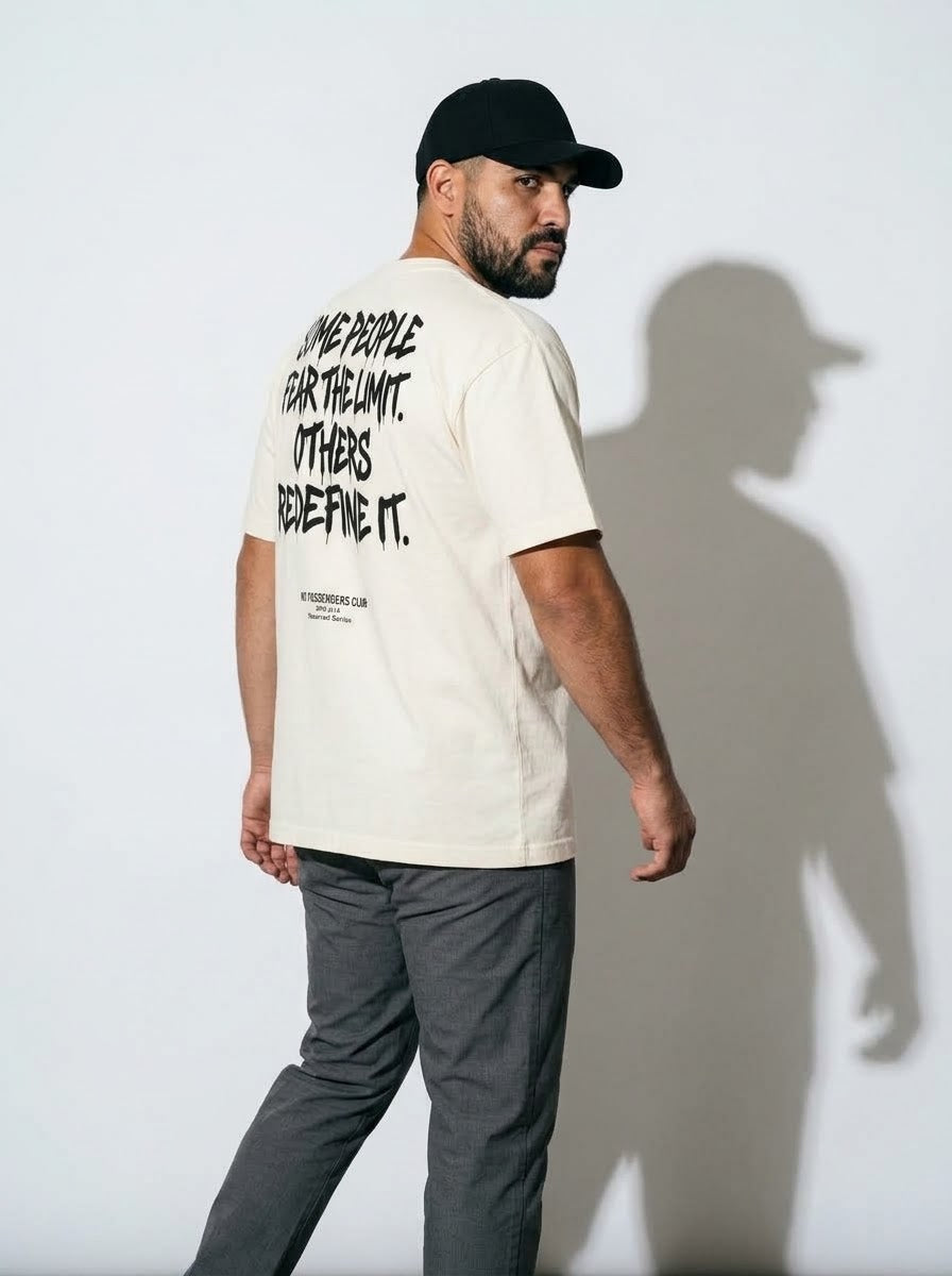 FEAR THE LIMIT Oversized T-shirt