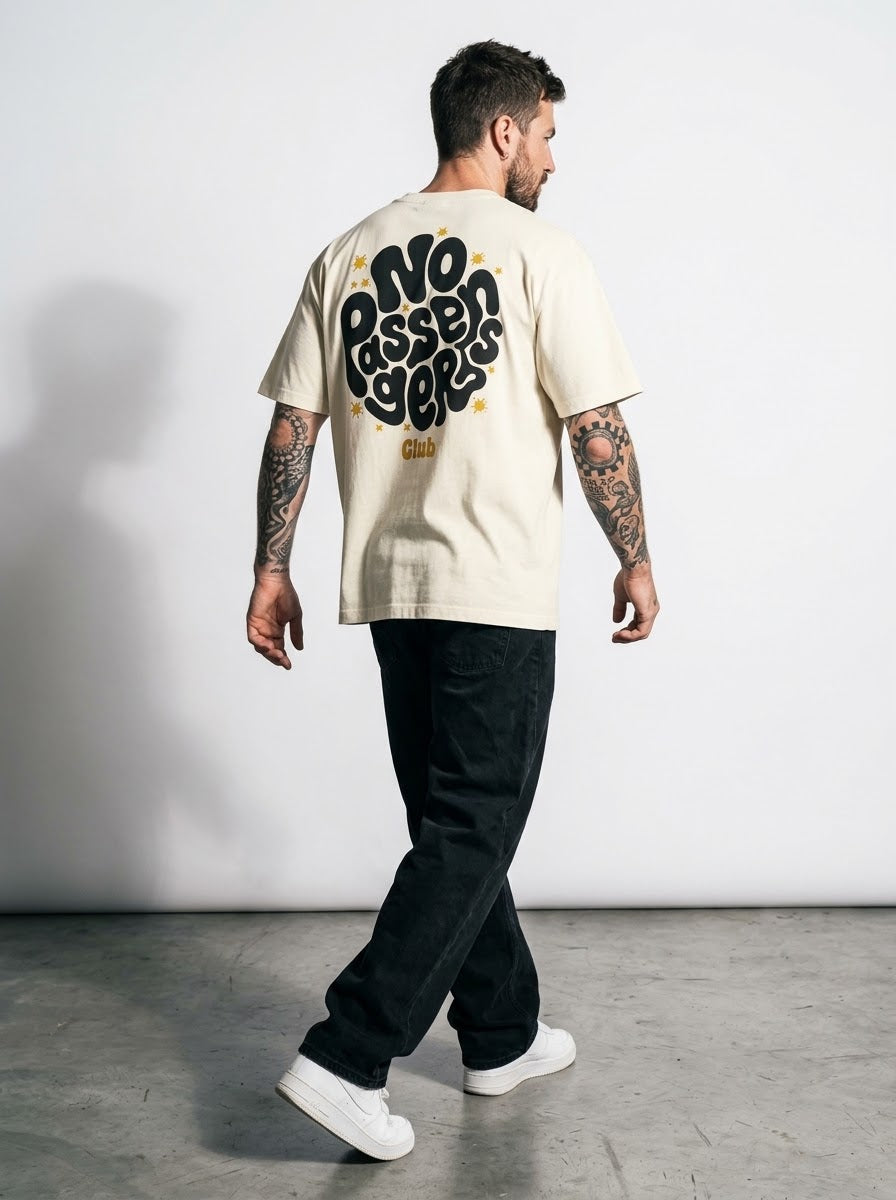 SOFT NO PASSENGERS Oversized T-shirt