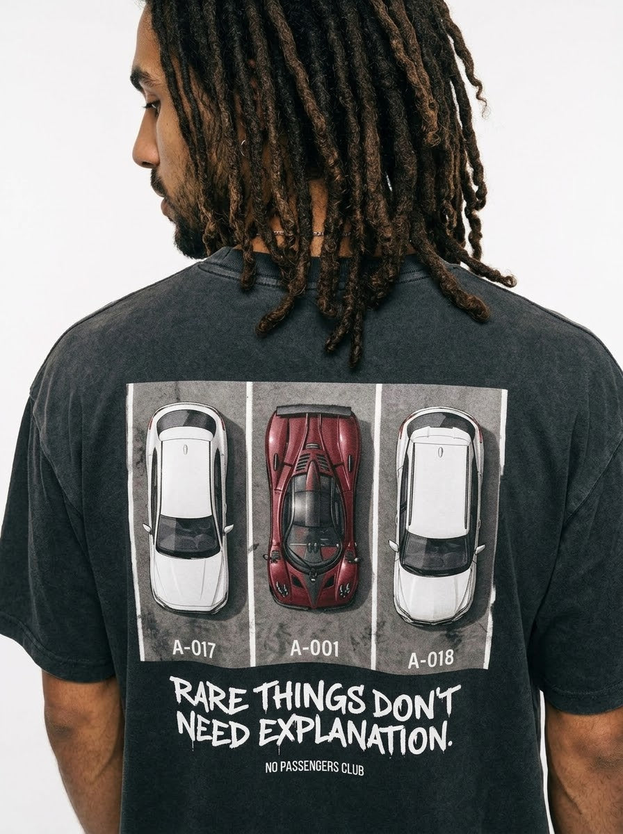ZONDA PARK™ Oversized Black T-shirt