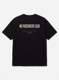 BASIC NO PASSENGERS Oversized Black T-shirt