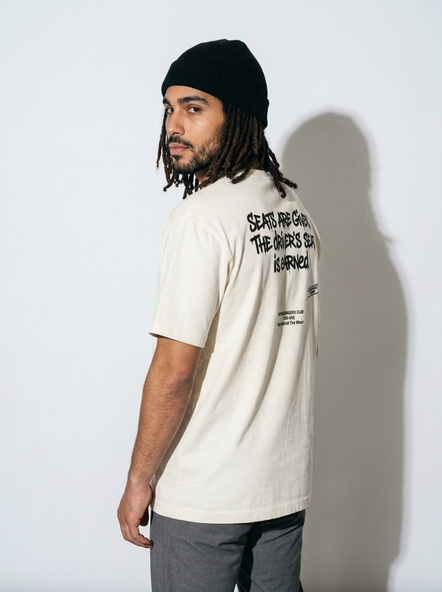 SEATS ARE GIVEN Oversized T-shirt