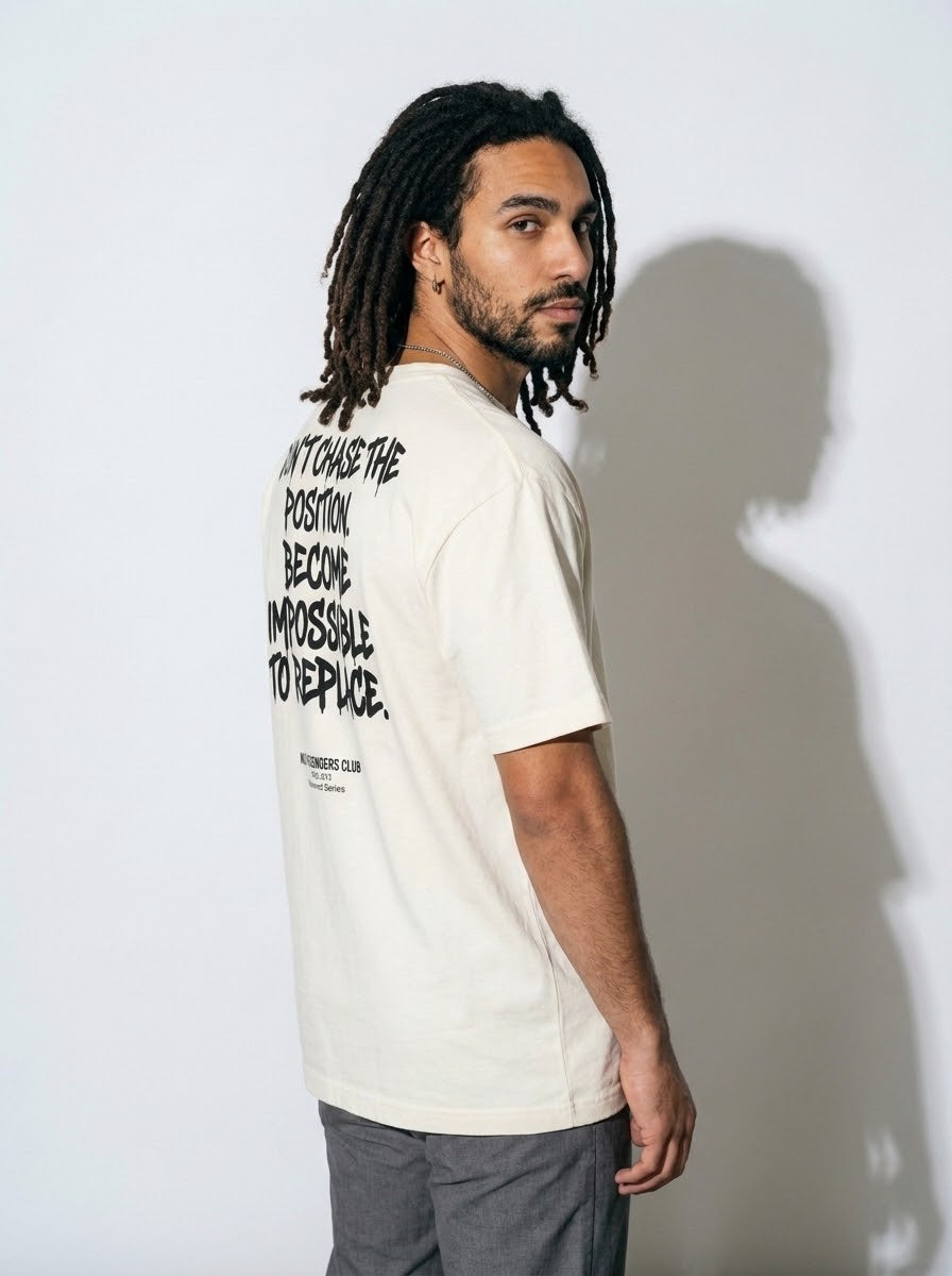 DON'T CHASE Oversized T-shirt