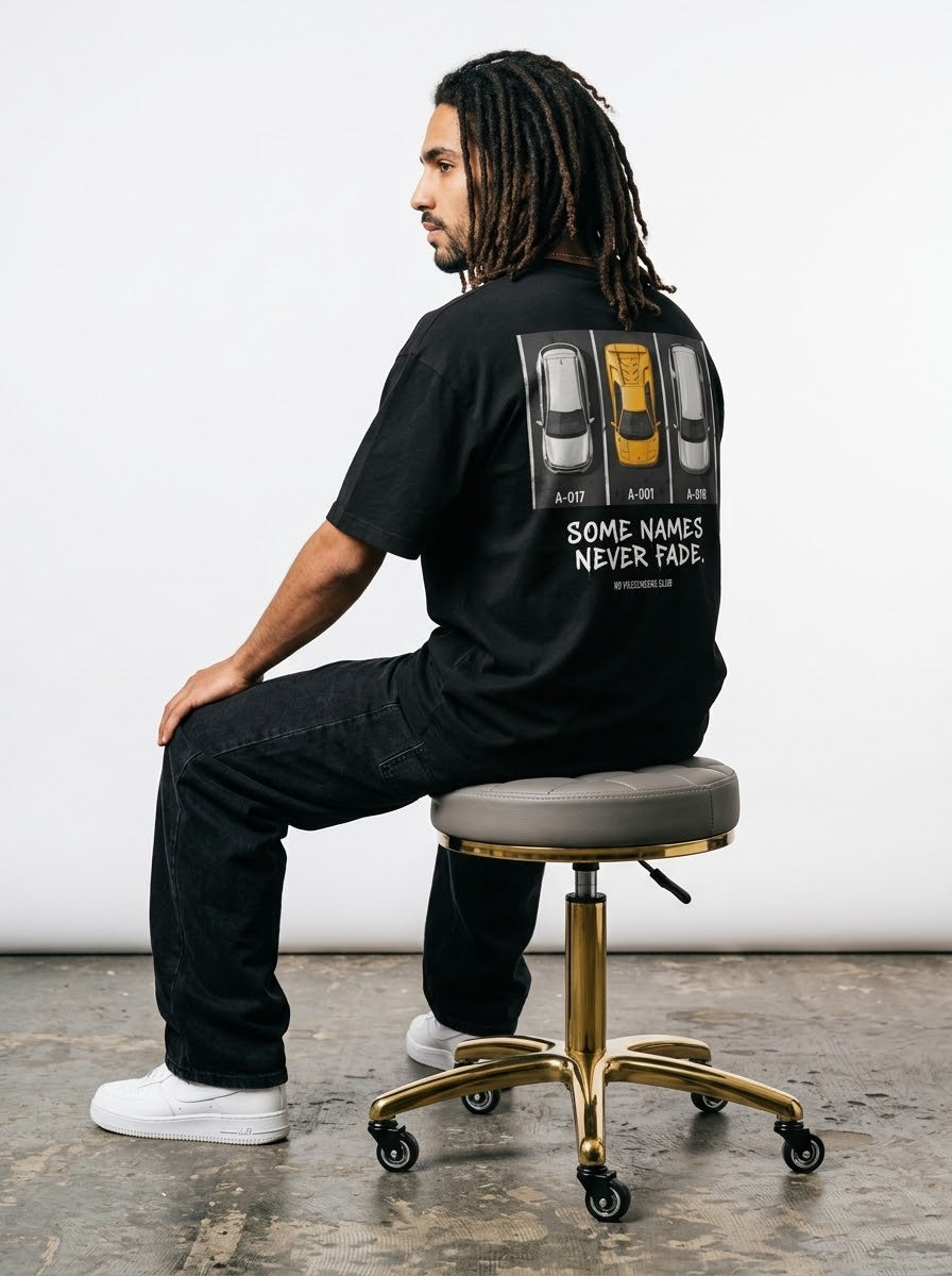 DIABLO PARK™ Oversized Black T-shirt