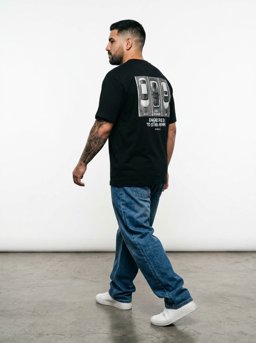GTR R35 PARK™ Oversized Black T-shirt