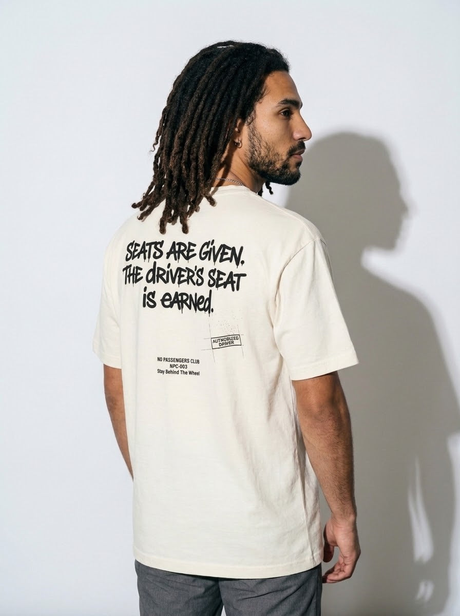 SEATS ARE GIVEN Oversized T-shirt