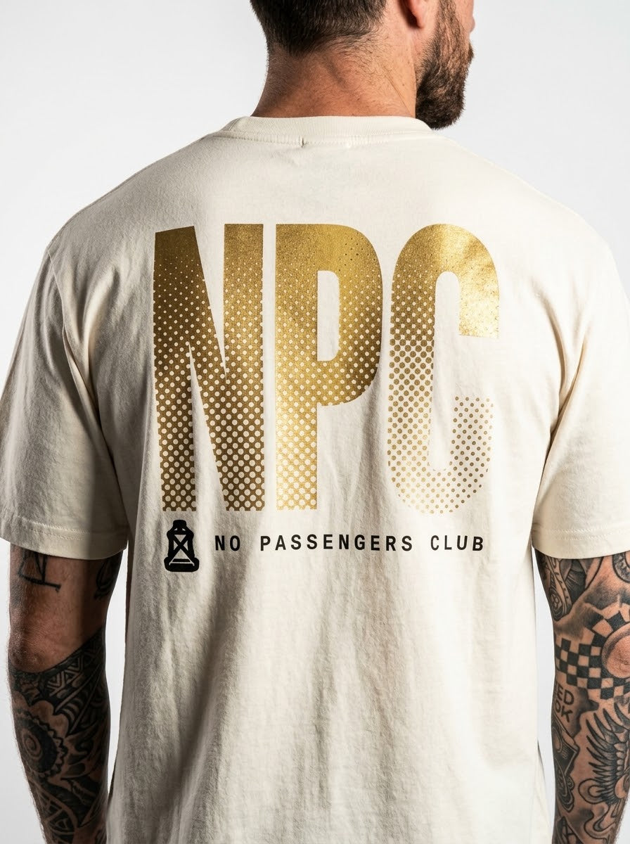 YELLOW GRADIENT Oversized T-shirt