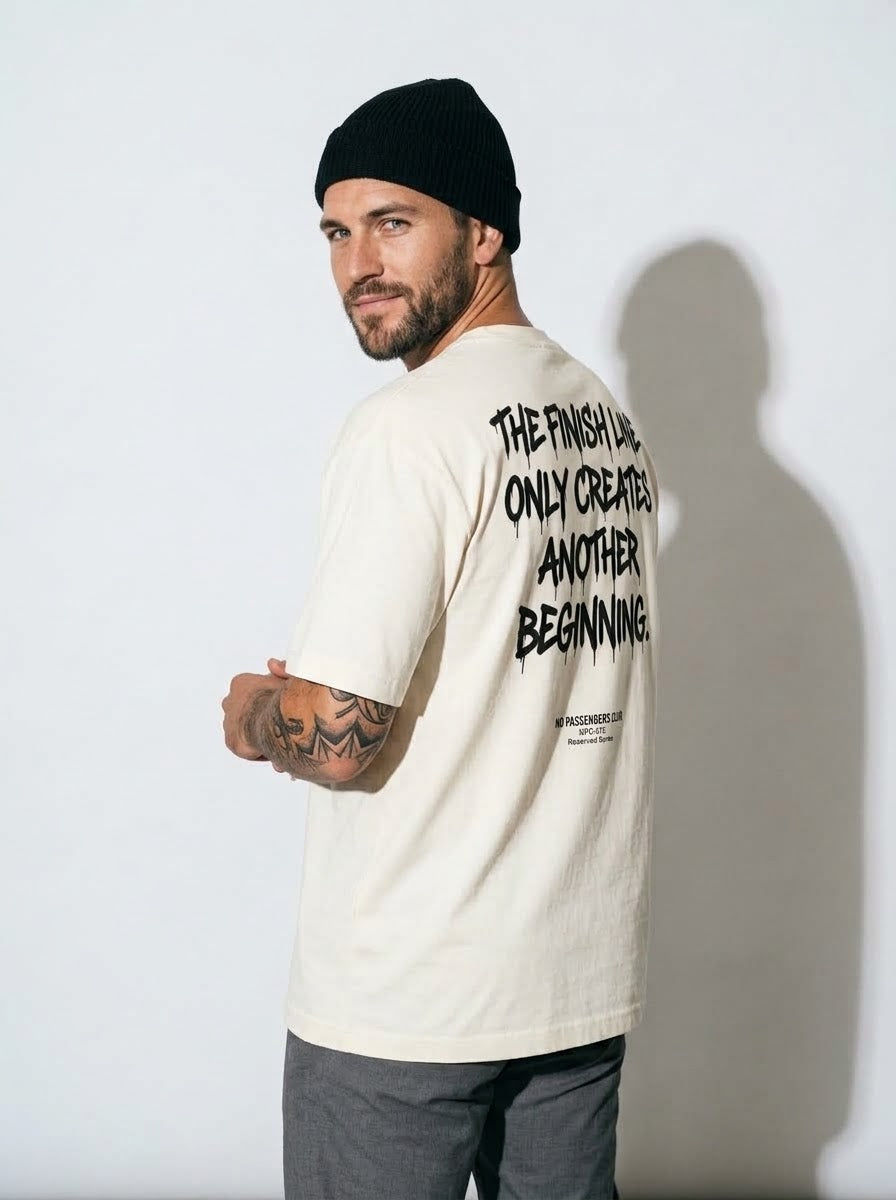 THE FINISH LINE Oversized T-shirt