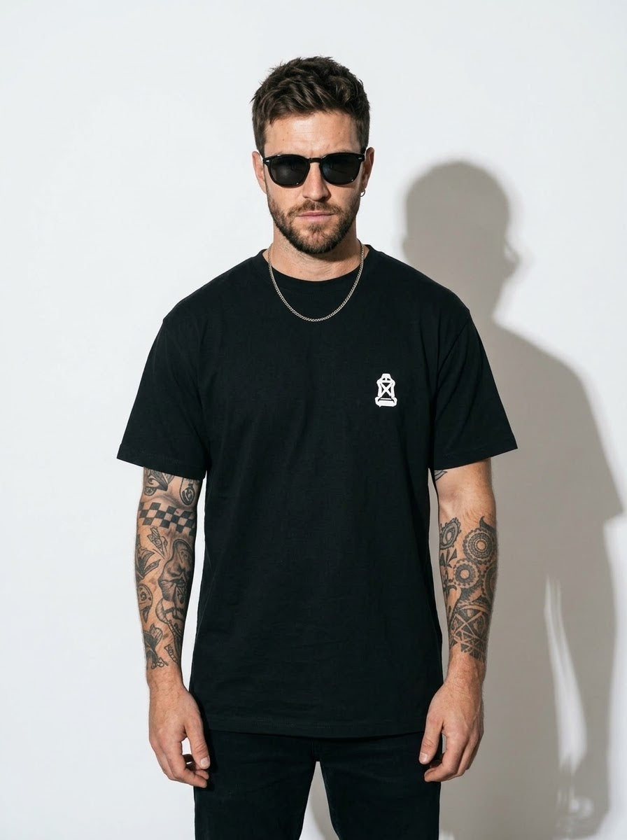 ONLY ONE Oversized Black T-shirt