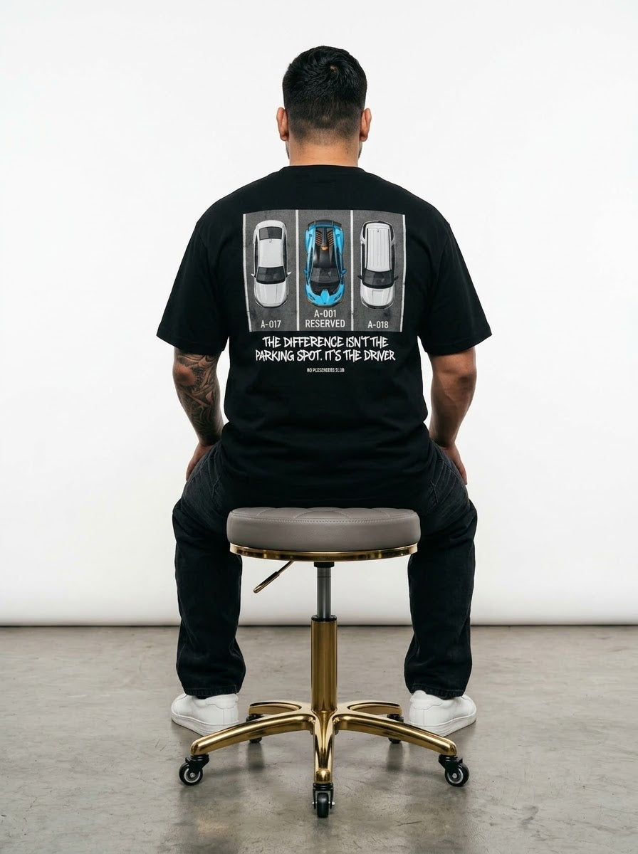 HURACAN STO PARK™ Oversized Black T-shirt