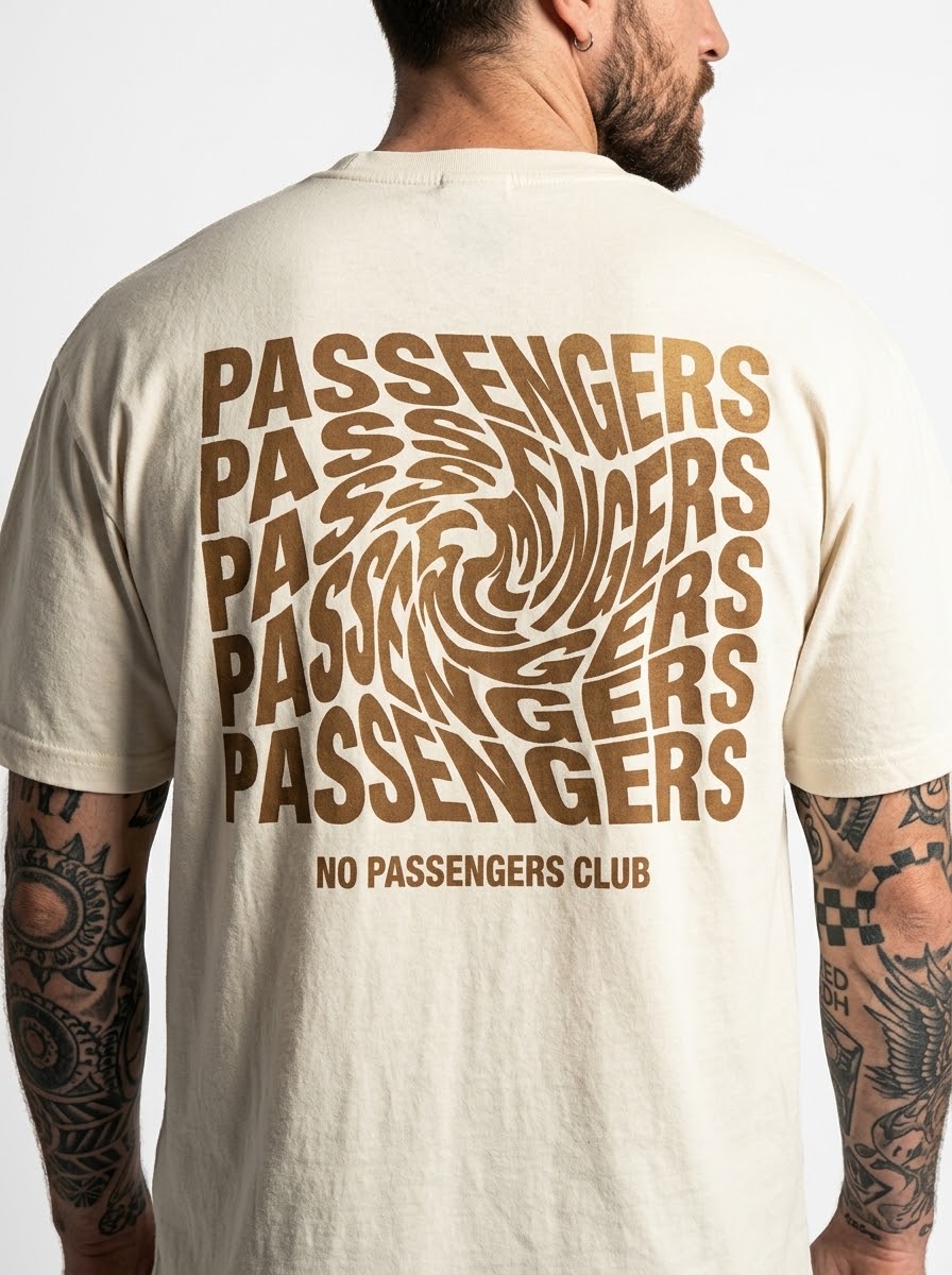 GOLDEN BLURRY Oversized T-shirt