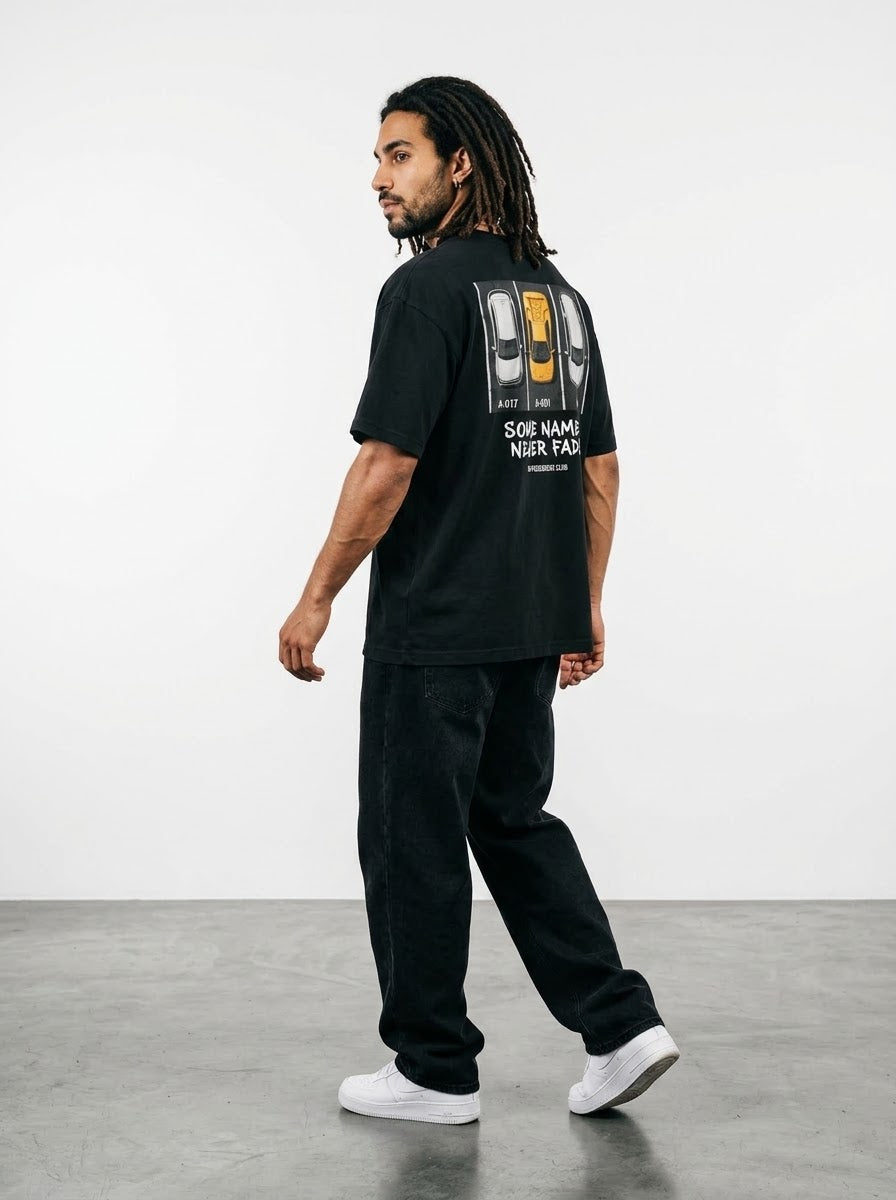 DIABLO PARK™ Oversized Black T-shirt
