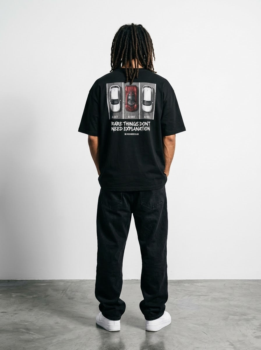 ZONDA PARK™ Oversized Black T-shirt