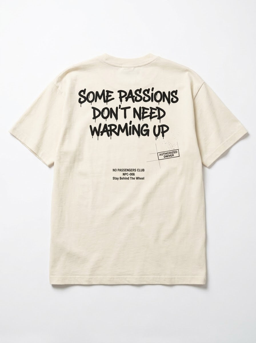 SOME PASSIONS Oversized T-shirt