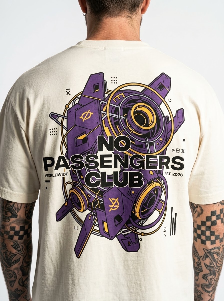 CYBER NPC Oversized T-shirt
