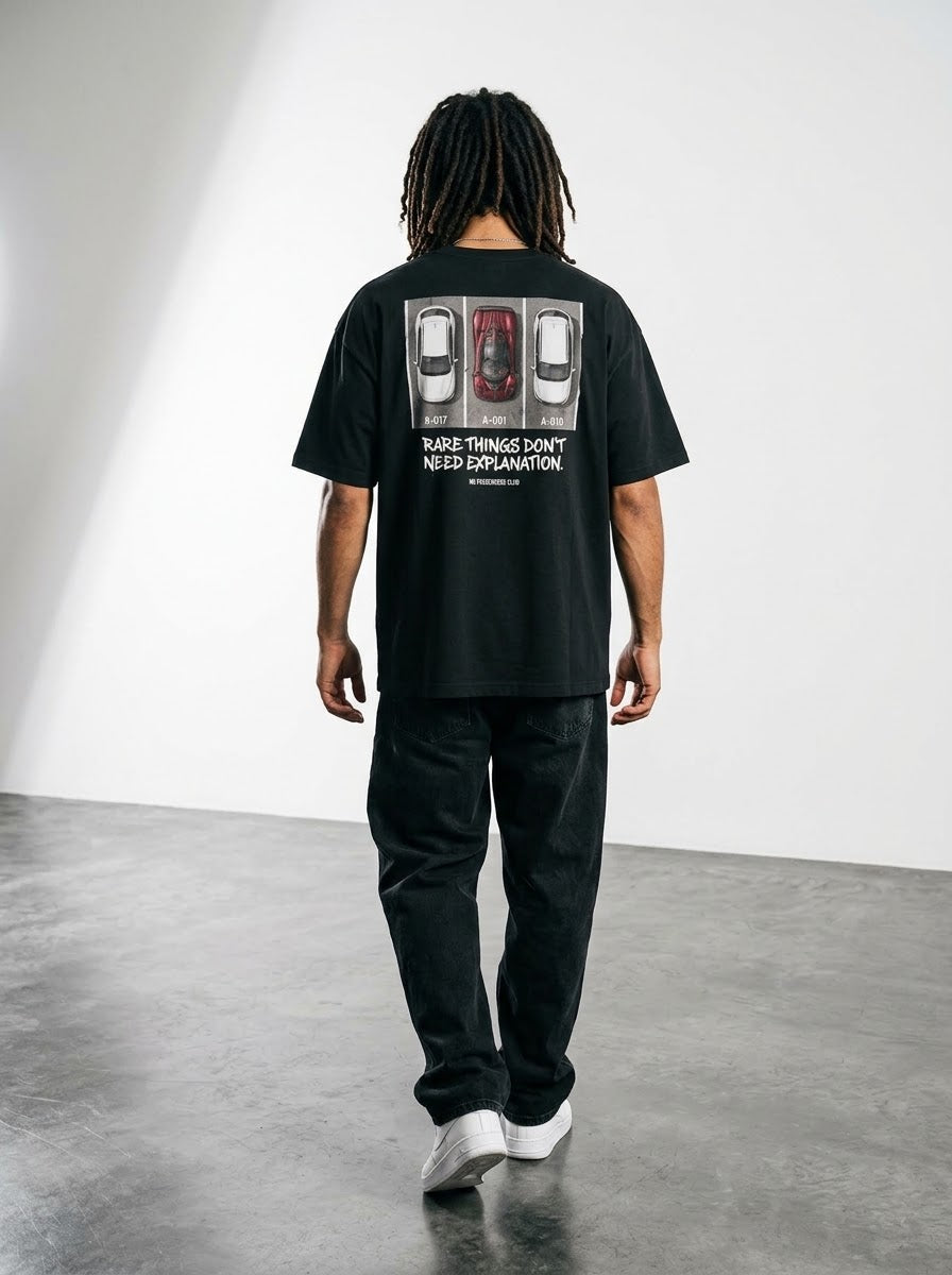 ZONDA PARK™ Oversized Black T-shirt